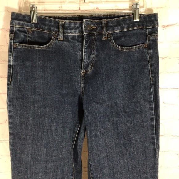Talbots Simply Flattering 5-Pocket Denim Blue Jeans - Size 8 - Picture 4 of 9